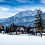 Koscielisko village in the Tatra Mountains, Poland